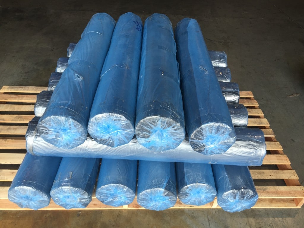 ม้วนพลาสติกงานเทคอนกรีต