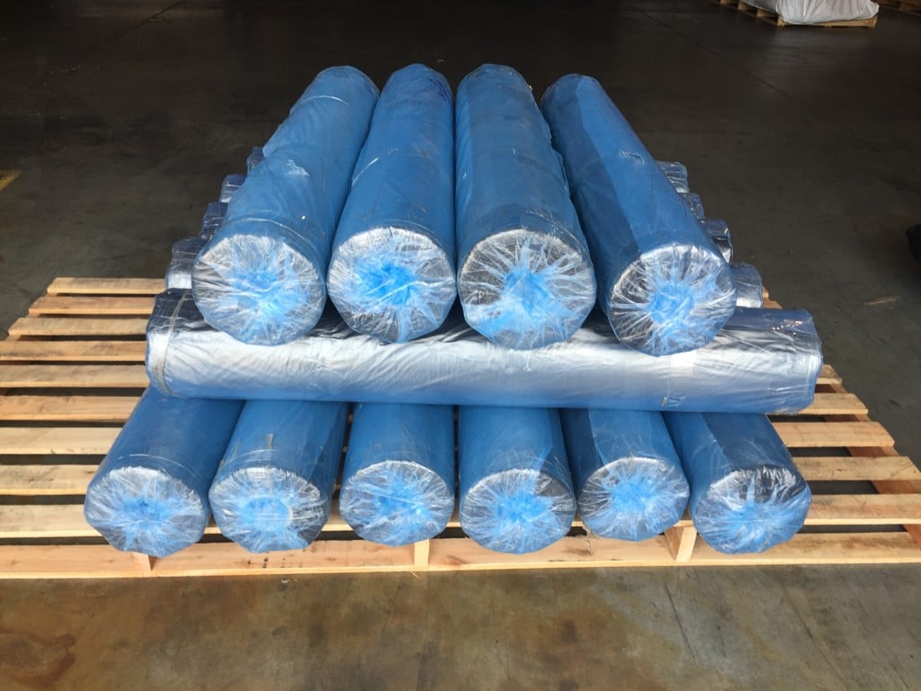 ม้วนพลาสติกงานเทคอนกรีต