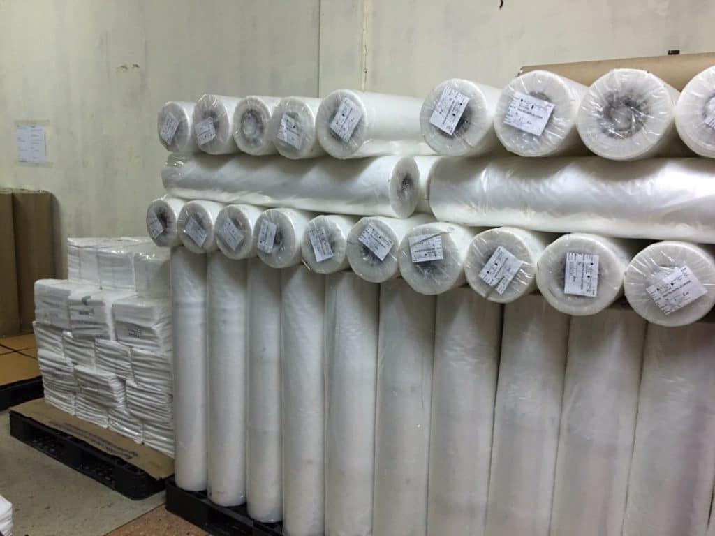 พลาสติกปูพื้นสำหรับงานเทคอนกรีต