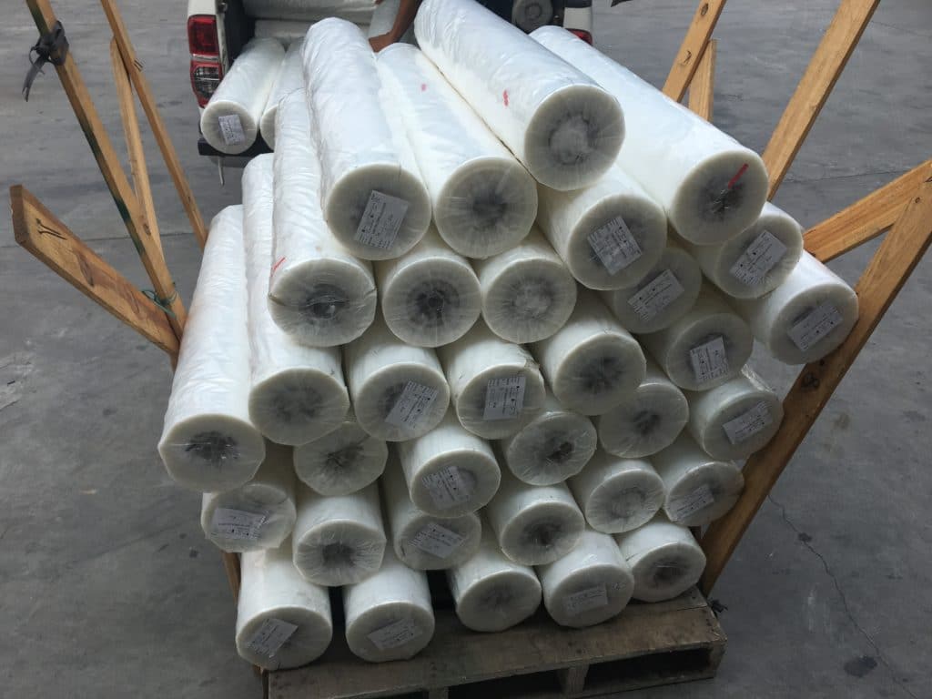 พลาสติกปูพื้นสำหรับงานเทคอนกรีต