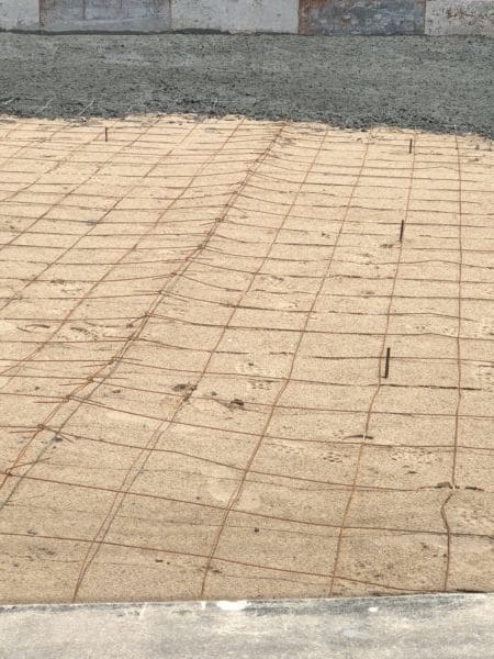 พลาสติกปูพื้นก่อนเทคอนกรีต