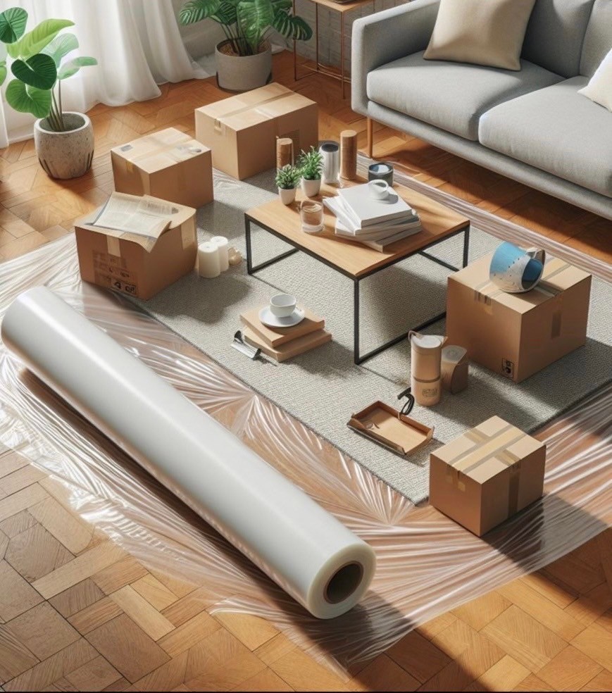 ม้วนพลาสติกปูพื้นอเนกประสงค์