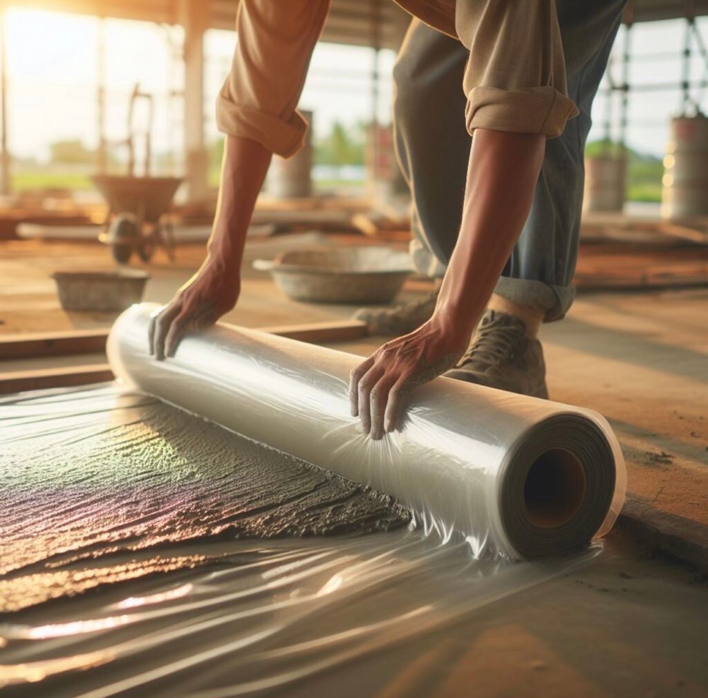 การใช้งานม้วนพลาสติก LDPE