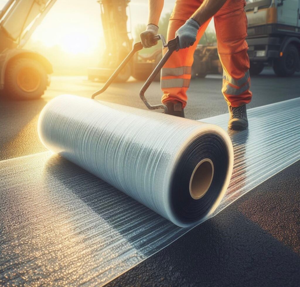 พลาสติกเกรดรีไซเคิล (Recycle Material LDPE Film Roll)