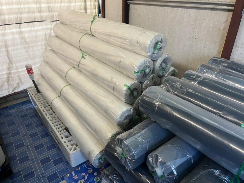 การใช้งานพลาสติก LDPE รูปแบบม้วน