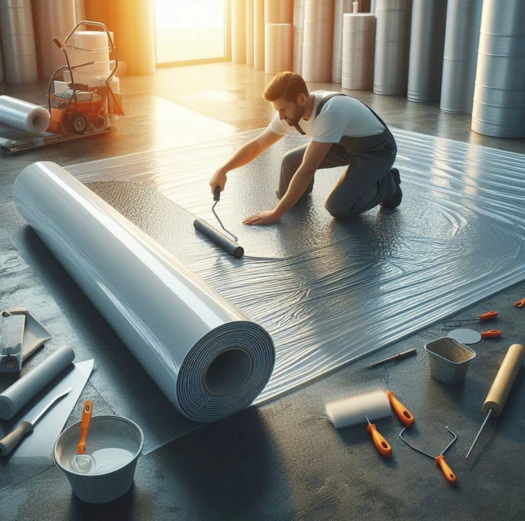 การใช้งานพลาสติก LDPE รูปแบบม้วน