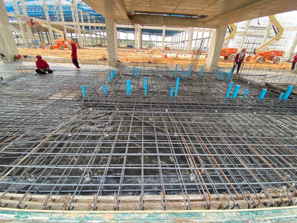 ม้วนปูพื้นก่อสร้าง